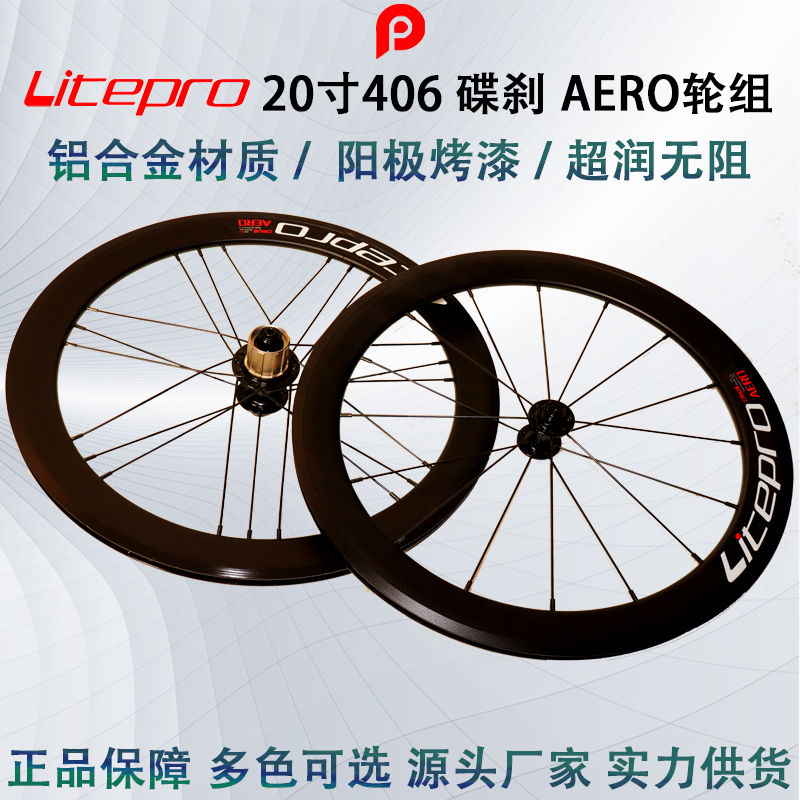 Litepro 406 碟剎 大刀 前直拉后G3編法 前16后21孔